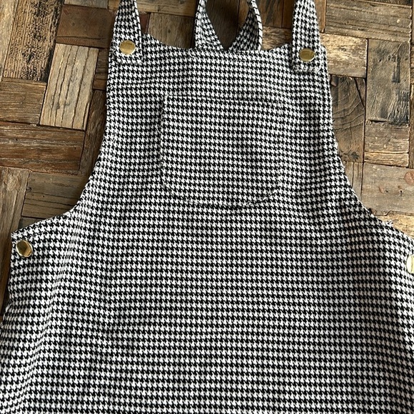Max Studio Kids Houndstooth Jumper Girls Size 7 - Picture 1 of 7